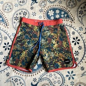 RVCA swim trunks